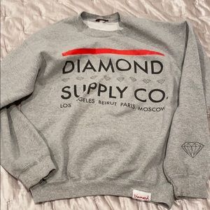 VINTAGE Diamond supply sweatshirt (crewneck)